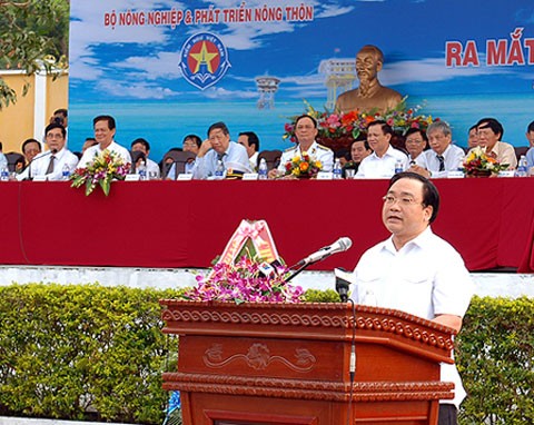 Fischereiaufsicht gewährleistet Sicherheit im vietnamesischen Seegebiet - ảnh 1